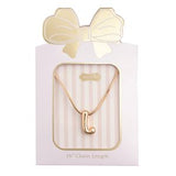 INITIAL NECKLACE - GOLD