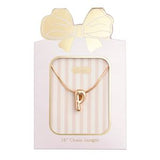 INITIAL NECKLACE - GOLD