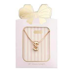 INITIAL NECKLACE - GOLD