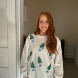 LAKELYN SWEATSHIRTS - BLUE TREES