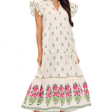 WELTON MAXI DRESS - WHITE