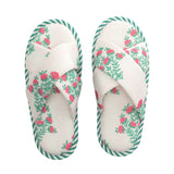 BLOCK PRINT SLIPPERS