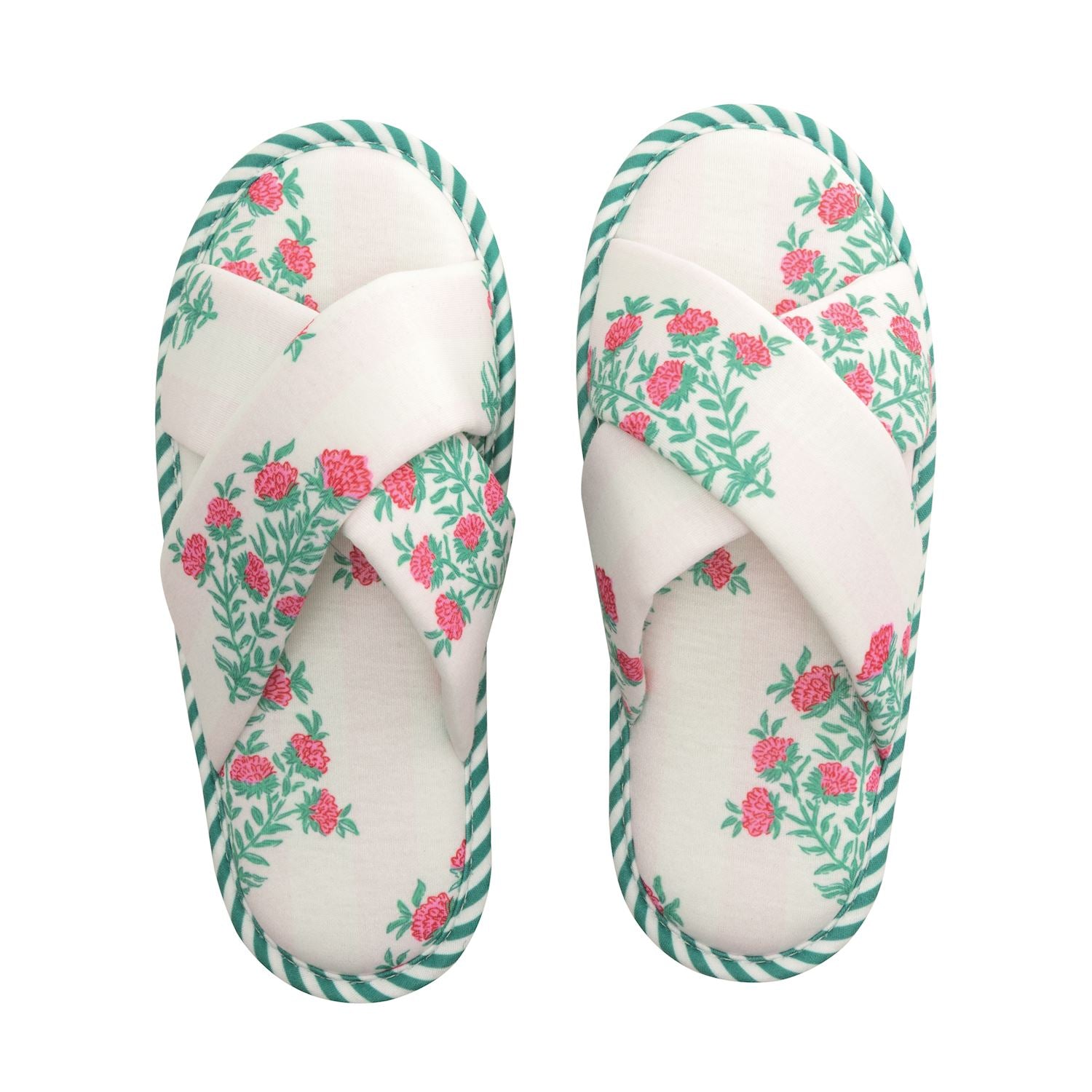 BLOCK PRINT SLIPPERS