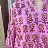 PURPLE BLOOMS CAFTAN