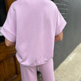 THE LEXI SCUBA PANT - BLOSSOM