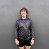 THE CAMO PURSUIT HOODIE - GUNMETAL