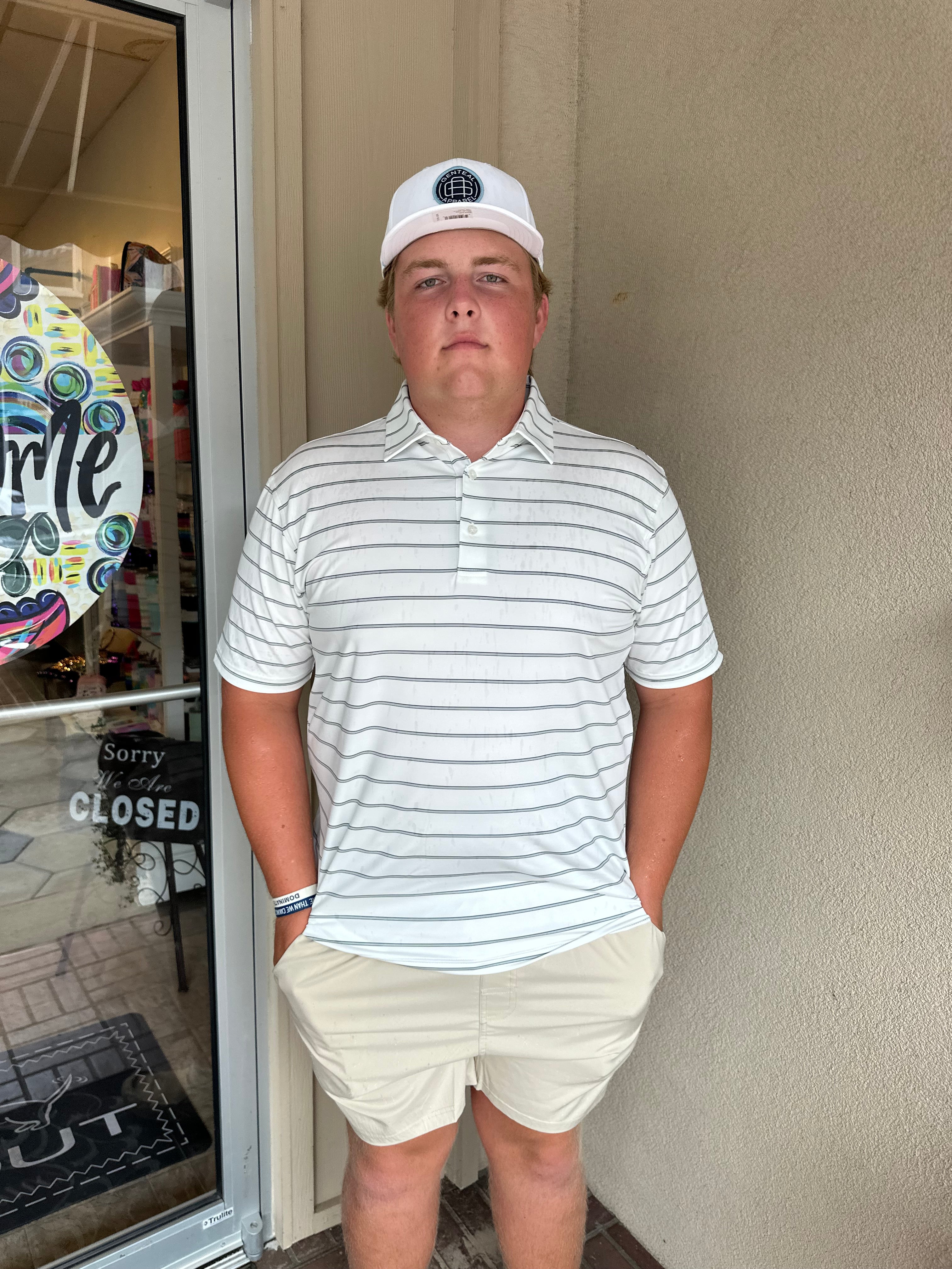 GEN TEAL PERFORMANCE POLOS