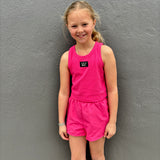 LM YOUTH TANK - HOT PINK