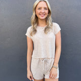 THE TWEEN HACCI TOP - LATTE