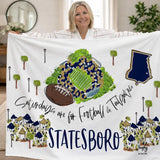 STATESBORO FLEECE BLANKET