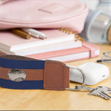 GSU GROSGRAIN KEY CHAIN