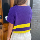 VARSITY STRIPE SWEATER