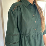 THE MERIBETH DRESS - H GREEN