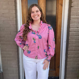 THE CHRISTINE BLOUSE