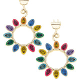 ALL LIT UP CHRISTMAS EARRINGS