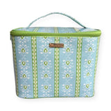 LP TRAIN CASE - ROSEMARY STRIPE BLUE