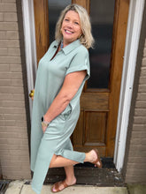Load image into Gallery viewer, KALE MIDI DRESS
