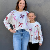 SARAH SWEATSHIRT YOUTH - BOWS