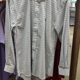 MEN'S BUTTON DOWN BY SC-MALTED OATS TATTERSALL