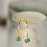SKYLAR STONE HOOPS