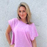 SLUB OPEN BACK TOP