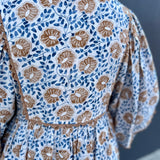 THE CHANDLER BLOUSE - CAMEL