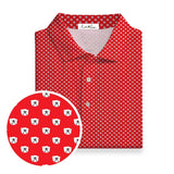 BULLDOG PERFORMANCE POLO - RED