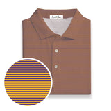 HURRICANE PERFORMANCE POLO YOUTH- PURP/GOLD