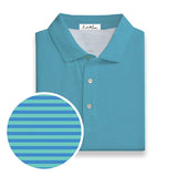 PERFORMANCE POLO - SEALIME BLUE
