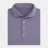 PURPLE DAVIS PERFORMANCE POLO