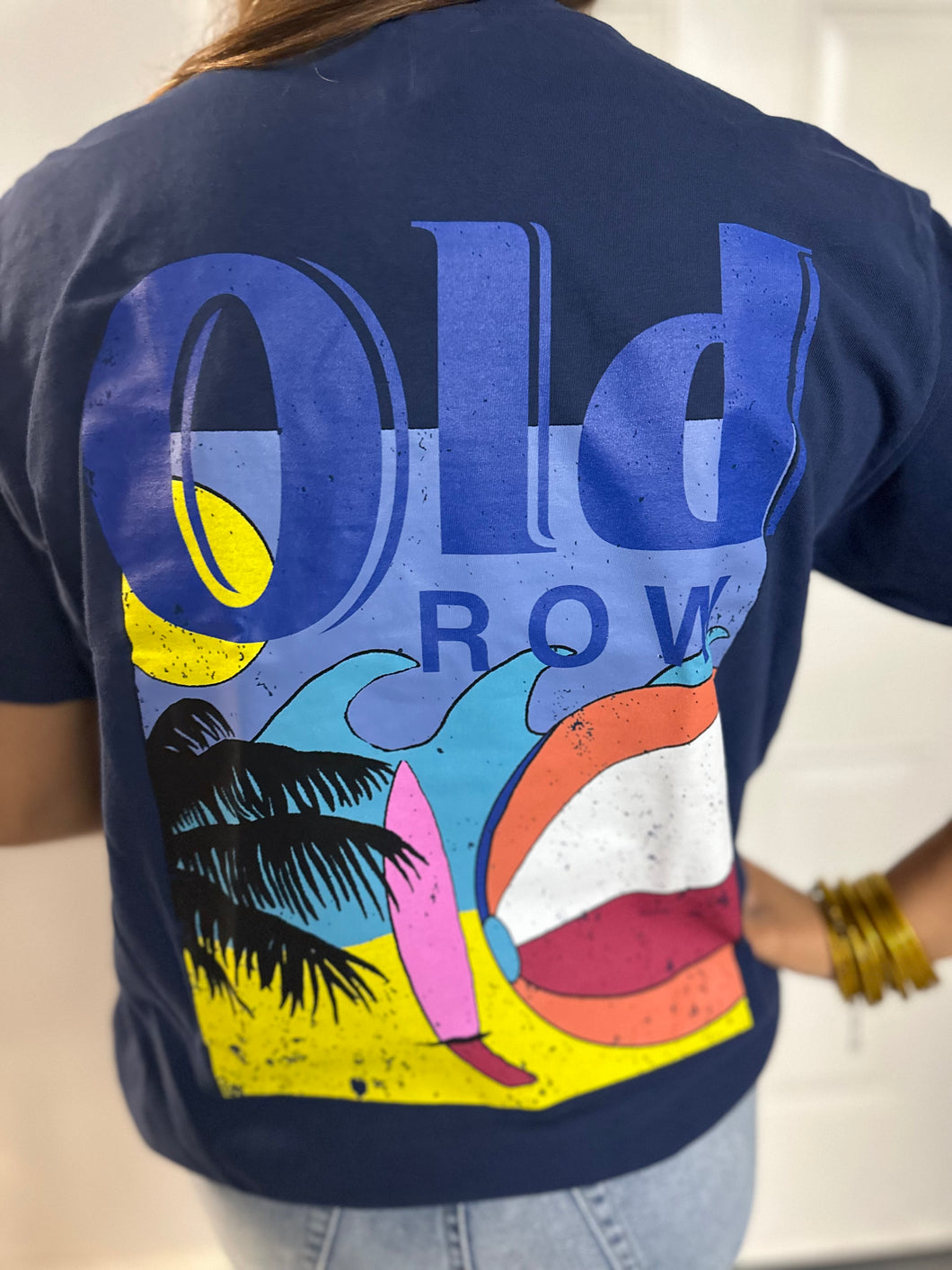 OLD ROW LITE BEER POCKET TEE