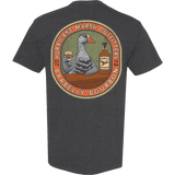 HM BARBELLY BOURBON TEE - CHARCOAL