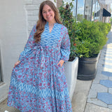 SANTORINI SUNSET MAXI