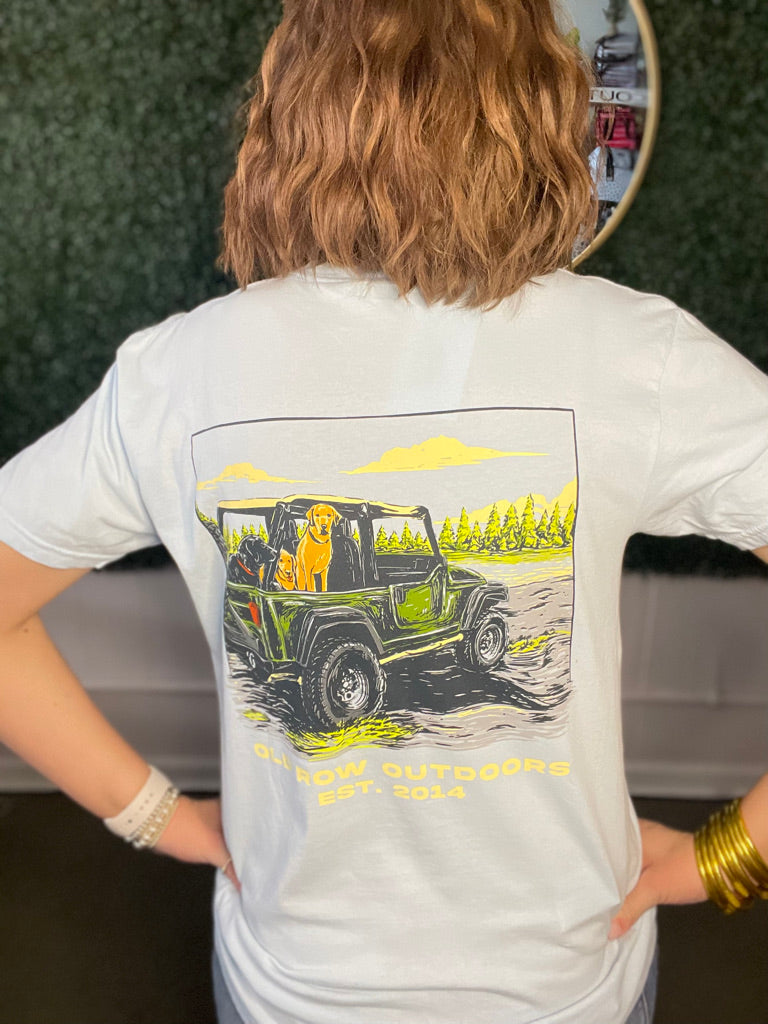 OUTDOORS 4X4 TEE