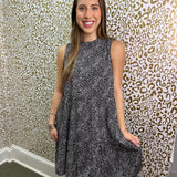 THE NORI RUFFLE NECK DRESS