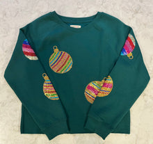 Load image into Gallery viewer, CHRISTMAS GIRLS CROPPED SWEATSHIRT
