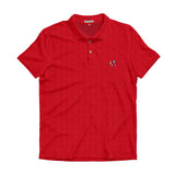 UGA STANDING DAWG POLO - RED/BLK