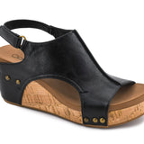 CARLEY WEDGES - BLACK