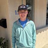 HEATHERED PERFORMANCE 1/4 ZIP