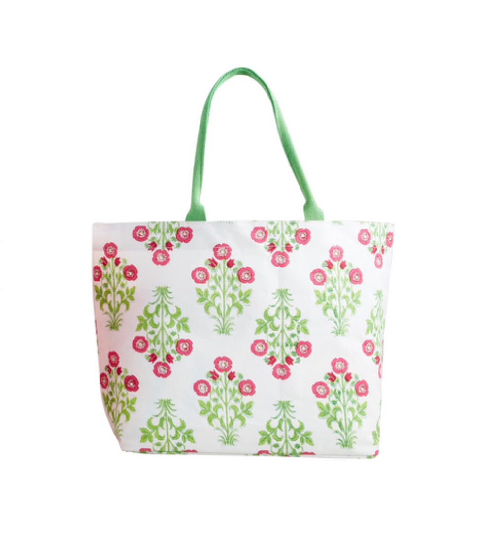 BLOCK PRINT TOTE