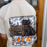 HUNTING DOG CAMO SHIRT - SAND