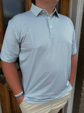 Load image into Gallery viewer, GEN TEAL PRINTED POLO
