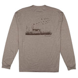 PORTLAND LS POCKET TEE- DUCK BLIND
