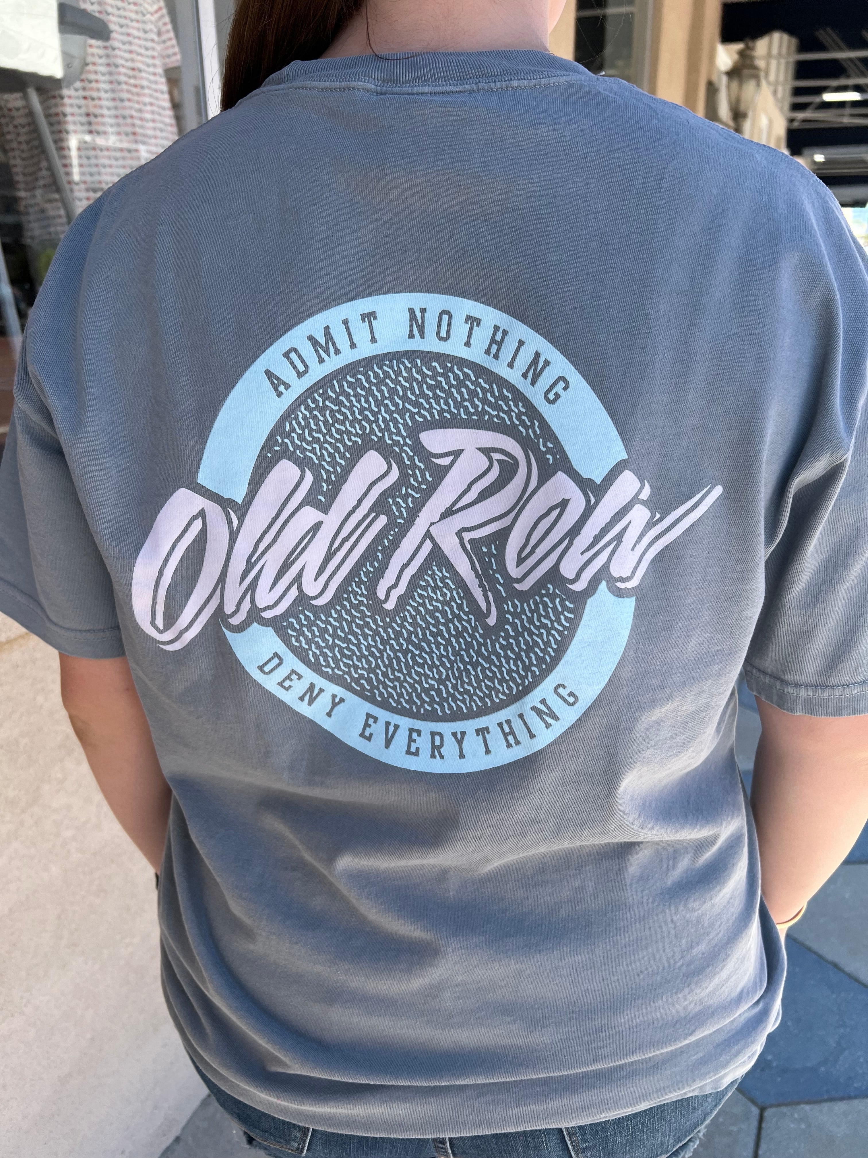 OLD ROW CIRCLE LOGO TEE