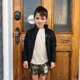 BOYS LIFE FLIGHT JACKET - BLACK