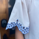 THE KAYLA TOP - ECRU