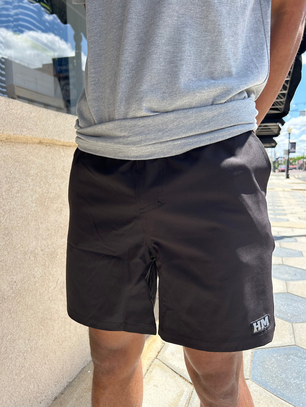 HM BLACK ATHLETIC SHORT