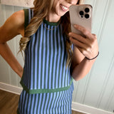 THE STRIPED CHRISY SET - H GREEN