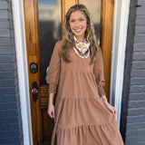ALL EYES ON YOU MIDI- MOCHA