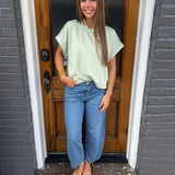 THE MOLLY TOP - SAGE